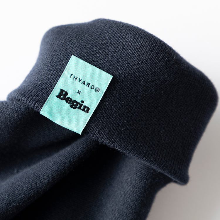 THYARD | スヤード Begin別注 光電子®ハーフジップスウェット