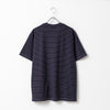 Yonetomi | ヨネトミ NEW BASIC GARMENT DYED BORDER T-SHIRT