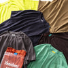 Yonetomi | ヨネトミ NEW BASIC GARMENT DYED BORDER T-SHIRT