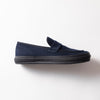 Moonstar | ムーンスター LaLa Begin別注 オールネイビーのコットンスエードLOAFY