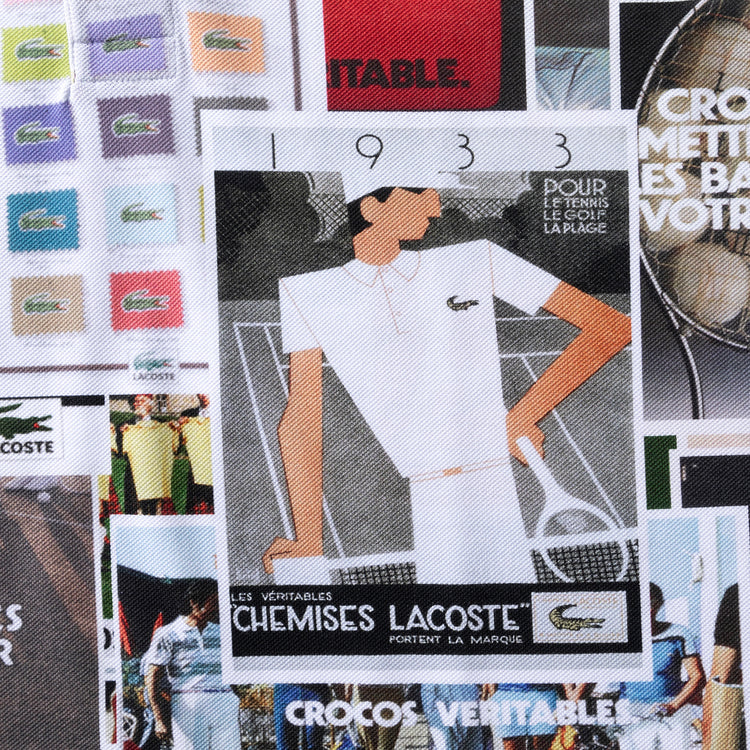 LACOSTE | ラコステ ADアーカイブ転写プリントポロシャツ