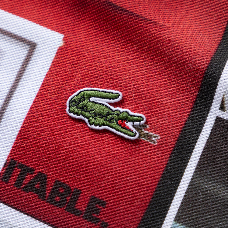 LACOSTE | ラコステ ADアーカイブ転写プリントポロシャツ