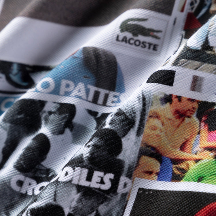 LACOSTE | ラコステ ADアーカイブ転写プリントポロシャツ