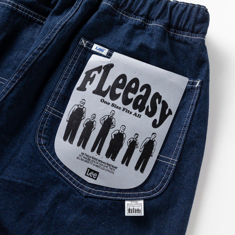 Lee | リー Begin別注 XSからXXLまでカバーするFLEEASYショーツ デニム