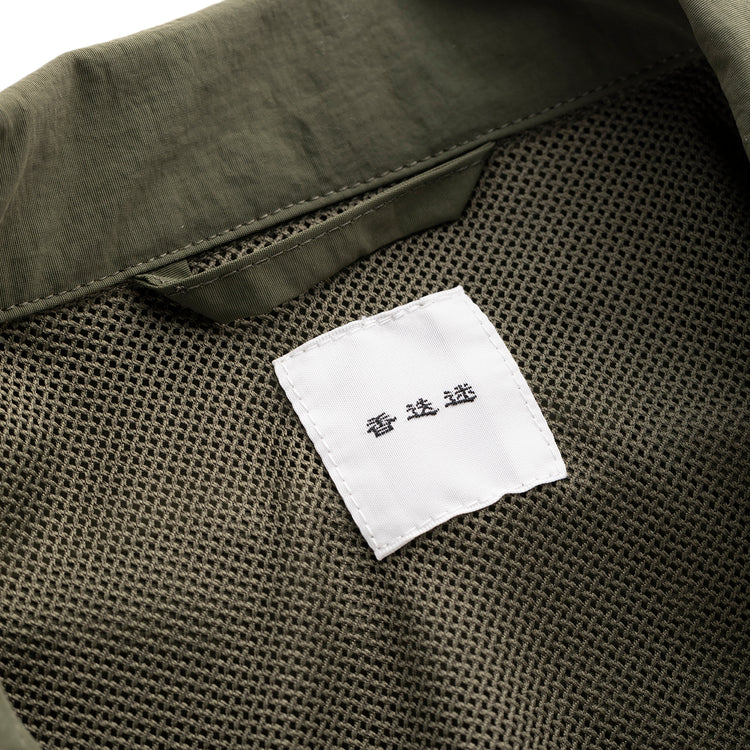 迷迭香 | マンネンロウ NYLON HARVEST COACH JACKET