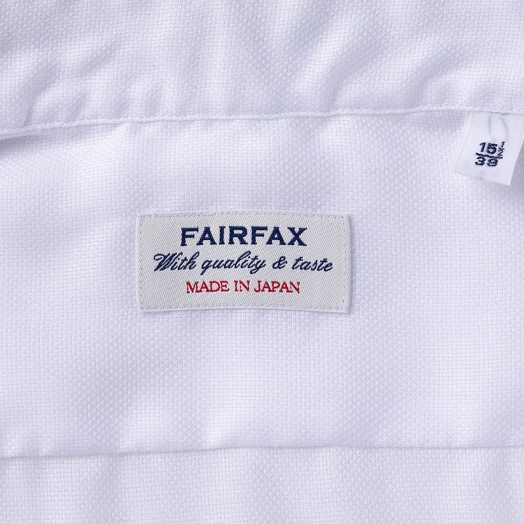 FAIRFAX | フェアファクス Begin別注 カッタウェイカラードレスシャツ(形態安定加工生地)