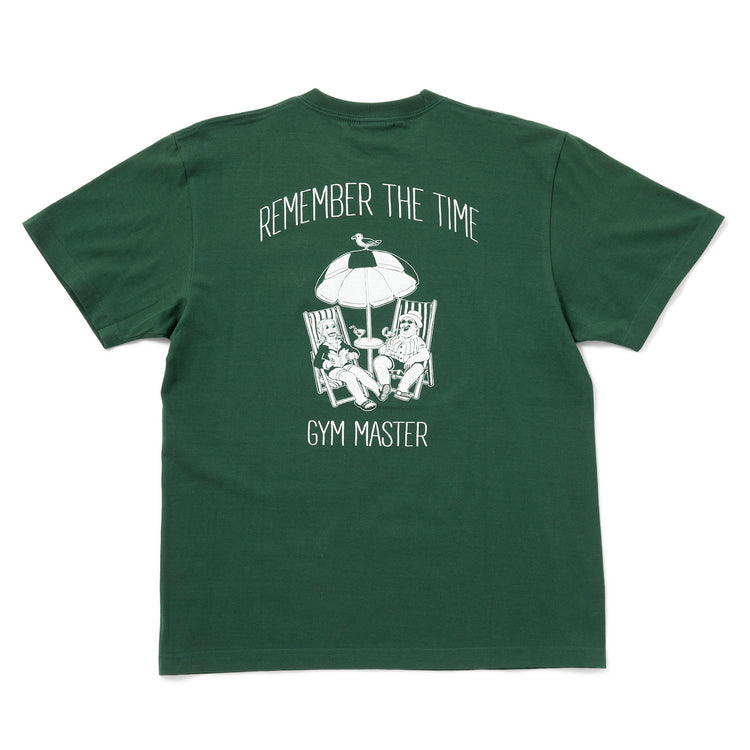 gym master | ジムマスター “REMEMBER THE TIME”プリント5.6ozTee
