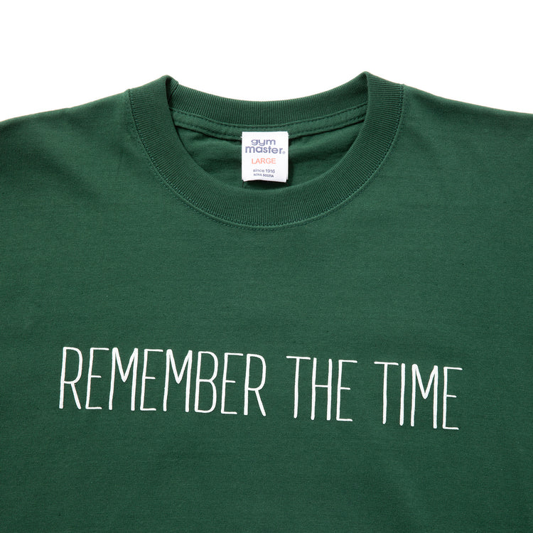 gym master | ジムマスター “REMEMBER THE TIME”プリント5.6ozTee