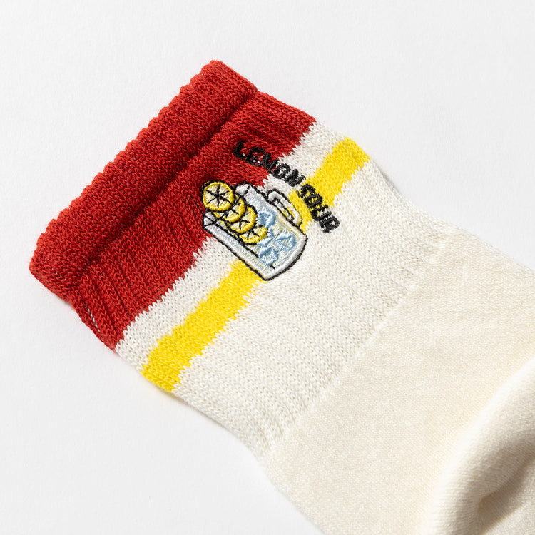 gym master | ジムマスター ハッピー刺繍コンビソックス
