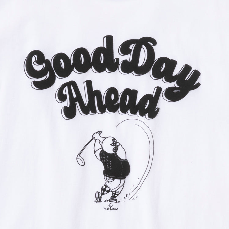 gym master | ジムマスター “good day ahead”プリント5.6ozTee