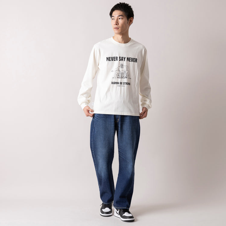 着用サイズL (モデル身長180cm)