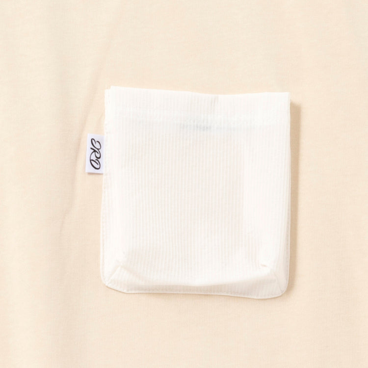 JRD by JARLD | ジェイアールディー バイ ジャールド 異素材ポケット ドロップショルダーTシャツ