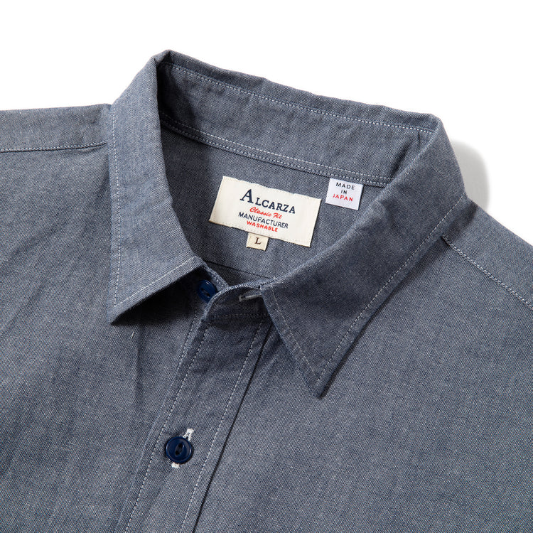 ALCARZA | アルカーザ ダンガリーワークシャツ