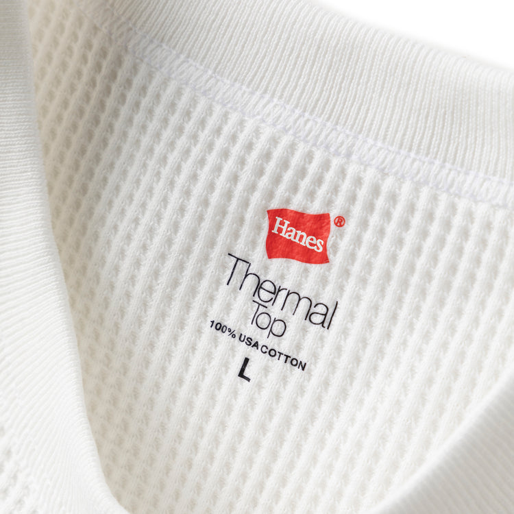 Hanes | ヘインズ Thermal Top クルーネックロングスリーブ