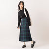 Glen Fyne | グレン ファイン LaLa Begin別注 着丈にこだわったチェックプリーツラップスカート