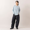 モデル身長165cm,euphoric moodのThimble Rib Tops|URCH RNAのコックさんの5ポケットパンツ ONE WASH|DiuのPommier|meri ja kuuのリブ先丸シルクコットンソックス,https://market.e-begin.jp/products/hpn_eup1008s_lala|https://market.e-begin.jp/products/tky_urr0784s_lala|https://market.e-begin.jp/products/cil_diu0800s_lala|https://market.e-begin.jp/products/hpn_mjk1012s_lala