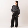 モデル身長165cm,euphoric moodのCollared Rib Tops|UNIVERSAL OVERALLの2TUCK WIDE STRAIGHT PANTS,https://market.e-begin.jp/products/hpn_eup1009s_lala|https://market.e-begin.jp/products/dre_uni1061s_lala