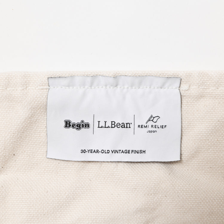 L.L.Bean×REMI RELIEF×Begin | エルエルビーン×レミレリーフ ボート・アンド・トート 30年ヴィンテージフィニッシュ