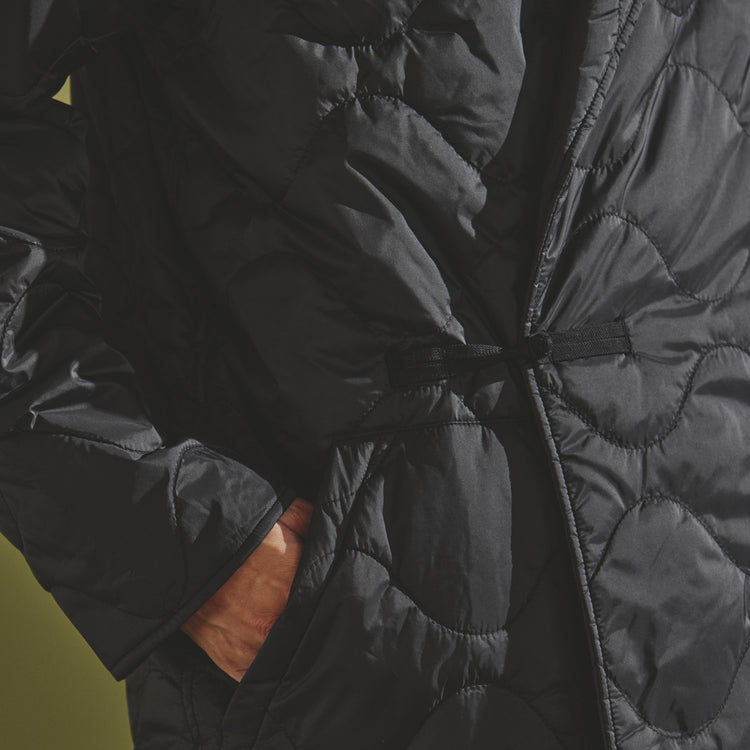 迷迭香 | マンネンロウ Quilted shawl coat