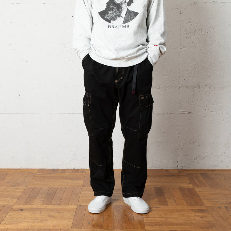 Gramicci× 山勝染工 | グラミチ×ヤマカツセンコウ 名古屋黒紋付染 CARGO PANT