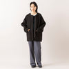 モデル身長165cm,ESPEYRACのノーカラーコート|HEAVENLYのCotton Linen Wool Mix Knit 2way Cardigan|FIL DE FERのポリエステルカルゼセンタープレスパンツ,https://market.e-begin.jp/products/inf_epe1050s_lala|https://market.e-begin.jp/products/dlt_hvr0997s_lala|https://market.e-begin.jp/products/rdx_fdf1058s_lala