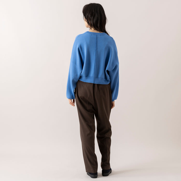 モデル身長165cm,LE MELANGEの14G綿混ドルマンニット|LE MELANGEのアシメタックサルエルPT|rapiécageのジグザグパールスライダーネックレス,https://market.e-begin.jp/products/inf_lem1055s_lala|https://market.e-begin.jp/products/inf_lem1054s_lala|https://market.e-begin.jp/products/rdx_rpc1014s_lala