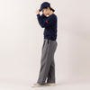 モデル身長163cm,LE MELANGEのヴィンテージ風裏起毛トレーナー|ARCH&LINEのSTRETCH CREW PANTS|Moonstarのローバスケットヴィンテージグレー|PROGRESS RUNNING CLUBのBADGE Logo Cap|NEI/NORのスクエアチャームピアス,https://market.e-begin.jp/products/inf_lem1169s_lala|https://market.e-begin.jp/products/ach_ach1163s_lala|https://market.e-begin.jp/products/mns_mns0286o_lala|https://market.e-begin.jp/products/gra_pgr0248r_lala|https://market.e-begin.jp/products/ris_ner0789s_lala