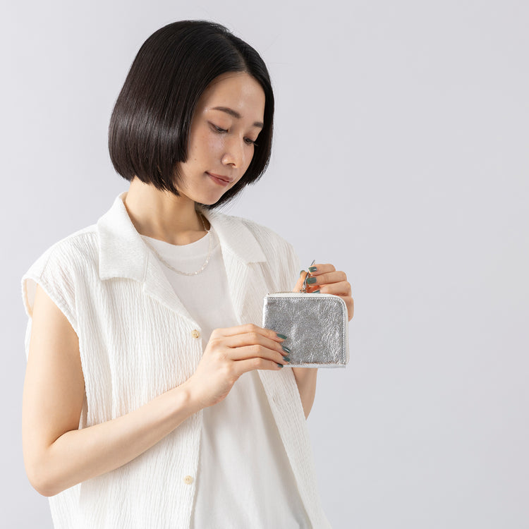 Creed | クリード SILVER LFショートウォレット