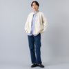 着用サイズ26 (モデル身長163cm),HEAVENLYのSweat Crewneck Cardigan|MANUAL ALPHABETのSUPIMA OX BAND COLOR SHIRT|Parabootのコロー,https://market.e-begin.jp/products/dlt_hvr0059p_lala|https://market.e-begin.jp/products/mks_man0220j_lala|https://market.e-begin.jp/products/prb_prb0291k_lala