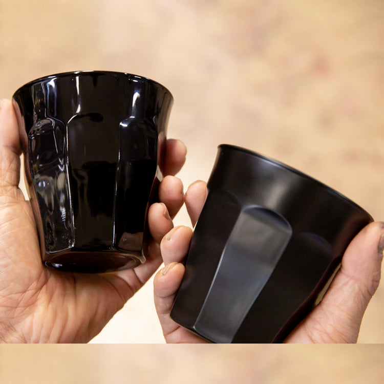 DURALEX | デュラレックス×中西工芸(紀州漆器) Begin別注 漆黒のピカルディ(2種セット)