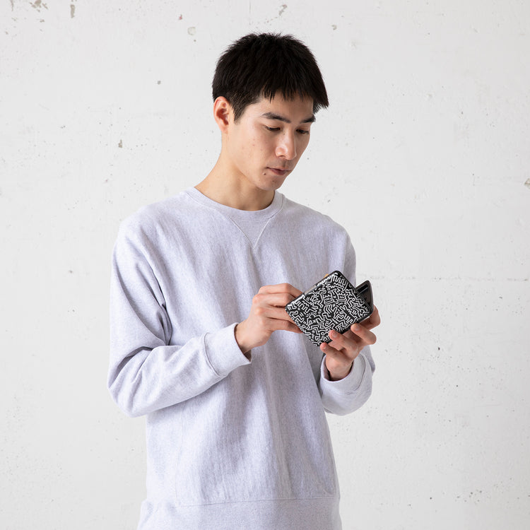 OGON×Keith Haring | オゴン×キース・ヘリング アルミカードケース ラージ