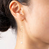 uncinq | アンサンク Pearl Long Pierced Earrings