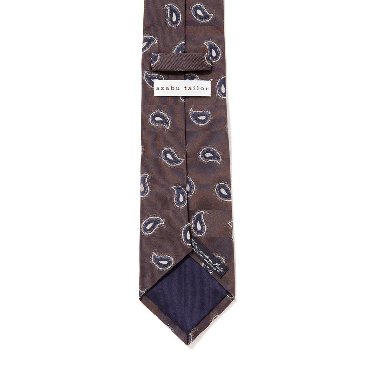azabu tailor | アザブ テーラー CLASSICO SETA|PAISLEY NEAT TIE