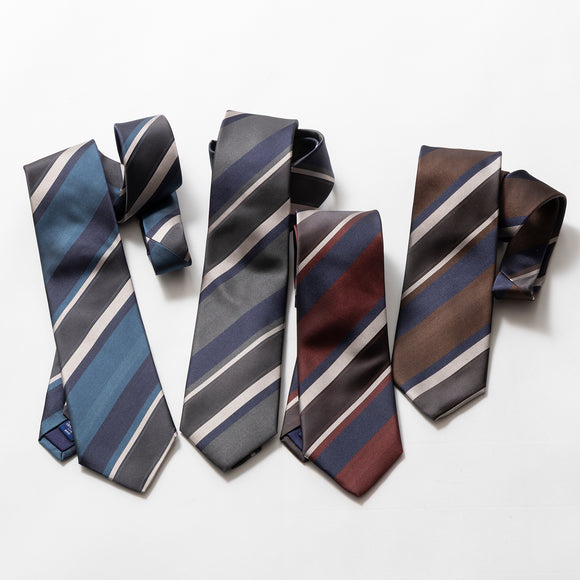 azabu tailor | アザブ テーラー Classico Seta|Stripe Tie