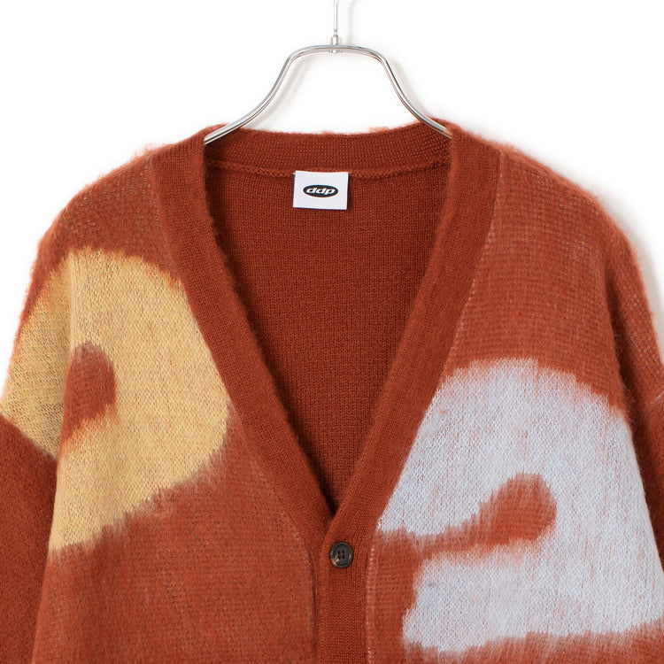 ddp | ディーディーピー ART GRAPHIC KNIT CARDIGAN_Fernand