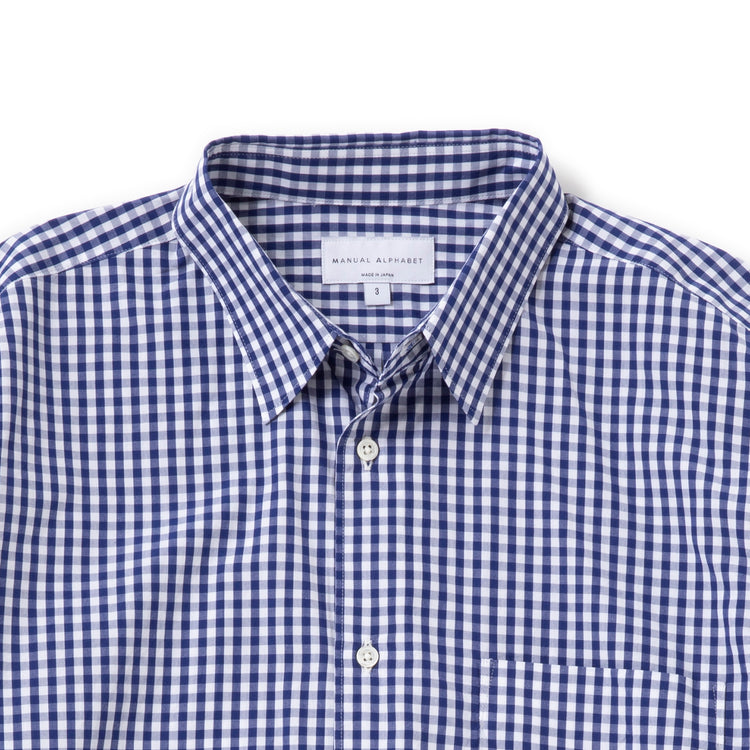 MANUAL ALPHABET | マニュアルアルファベット 100/2 GINGHAM RC SHT