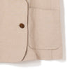 MANON | マノン RAYON LINEN NO SLEEVE JKT