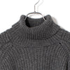 MANON | マノン LOW GAUGE HI NECK OVER KNIT