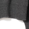 MANON | マノン LOW GAUGE HI NECK OVER KNIT