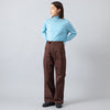 モデル身長163cm,natiamのone-around belt flare pants|BaqlessのAmity Isa,https://market.e-begin.jp/products/rip_ntm0692p_lala|https://market.e-begin.jp/products/kim_baq0667p_lala