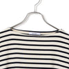 MANON | マノン BOAT NECK BORDER TEE