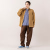 モデル身長163cm,FIL DE FERのポリエステルピーチ ビッグシャツ|MANONのGATHER SLEEVE BAND COLLAR SHT|ROKXのCARGA PANT,https://market.e-begin.jp/products/rdx_fdf1177s_lala|https://market.e-begin.jp/products/mks_mnn1174s_lala|https://market.e-begin.jp/products/sct_rok1193s_lala
