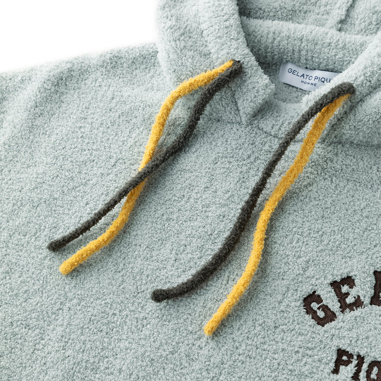 GELATO PIQUE HOMME | ジェラート ピケオム Begin別注 極楽“パウダー”フード後付けパーカ