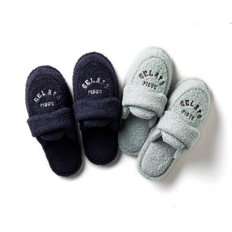 GELATO PIQUE HOMME | ジェラート ピケオム Begin別注 極楽“パウダー”ローファー型ルームシューズ