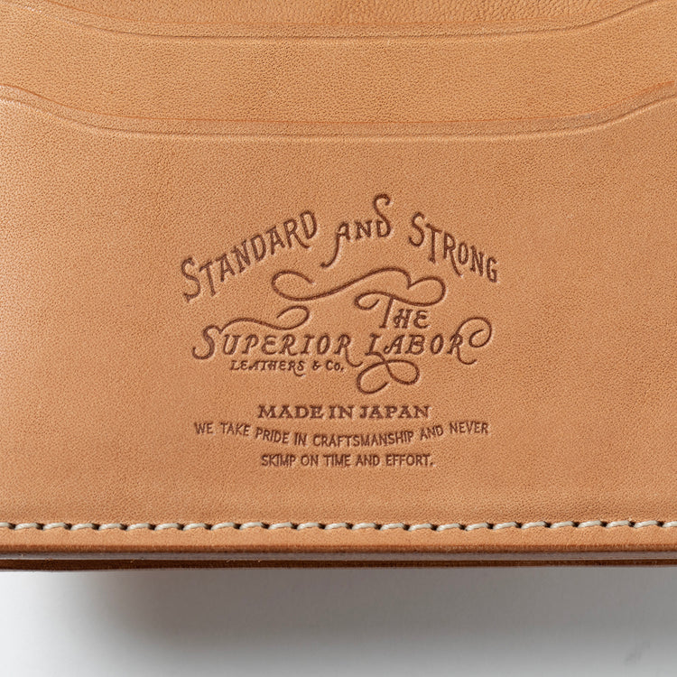 THE SUPERIOR LABOR | ザシュペリオールレイバー　Begin別注 wallet 360 cow leather