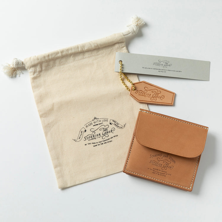 THE SUPERIOR LABOR | ザシュペリオールレイバー Begin別注 wallet 360 cow leather