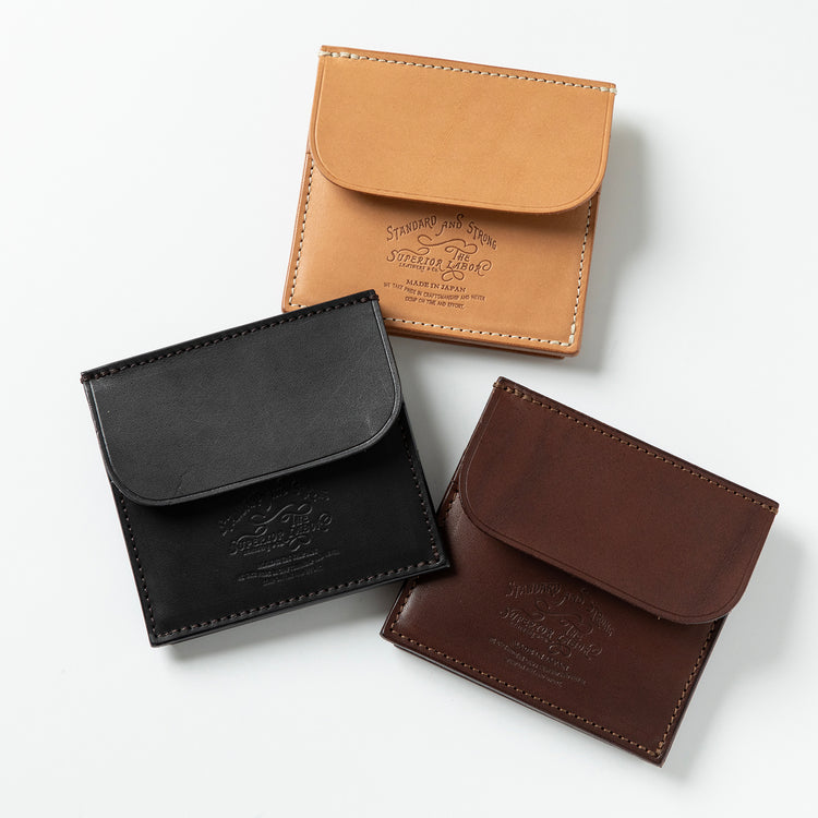 THE SUPERIOR LABOR | ザシュペリオールレイバー　Begin別注 wallet 360 cow leather