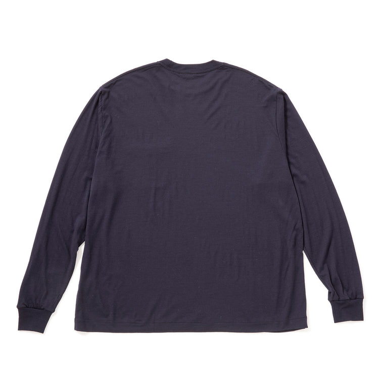 Ameriyas | アメリヤス メリノウール長袖Tシャツ