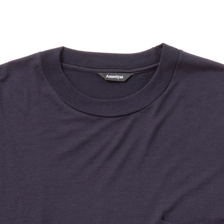 Ameriyas | アメリヤス メリノウール長袖Tシャツ