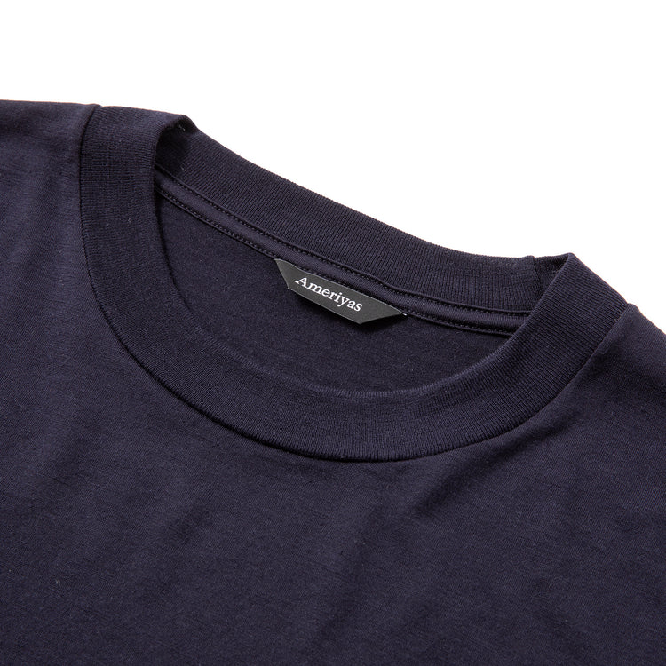 Ameriyas | アメリヤス メリノウール長袖Tシャツ